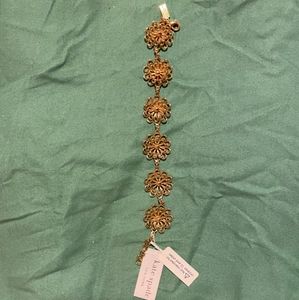 Kate Spade Gold Flower Bracelet